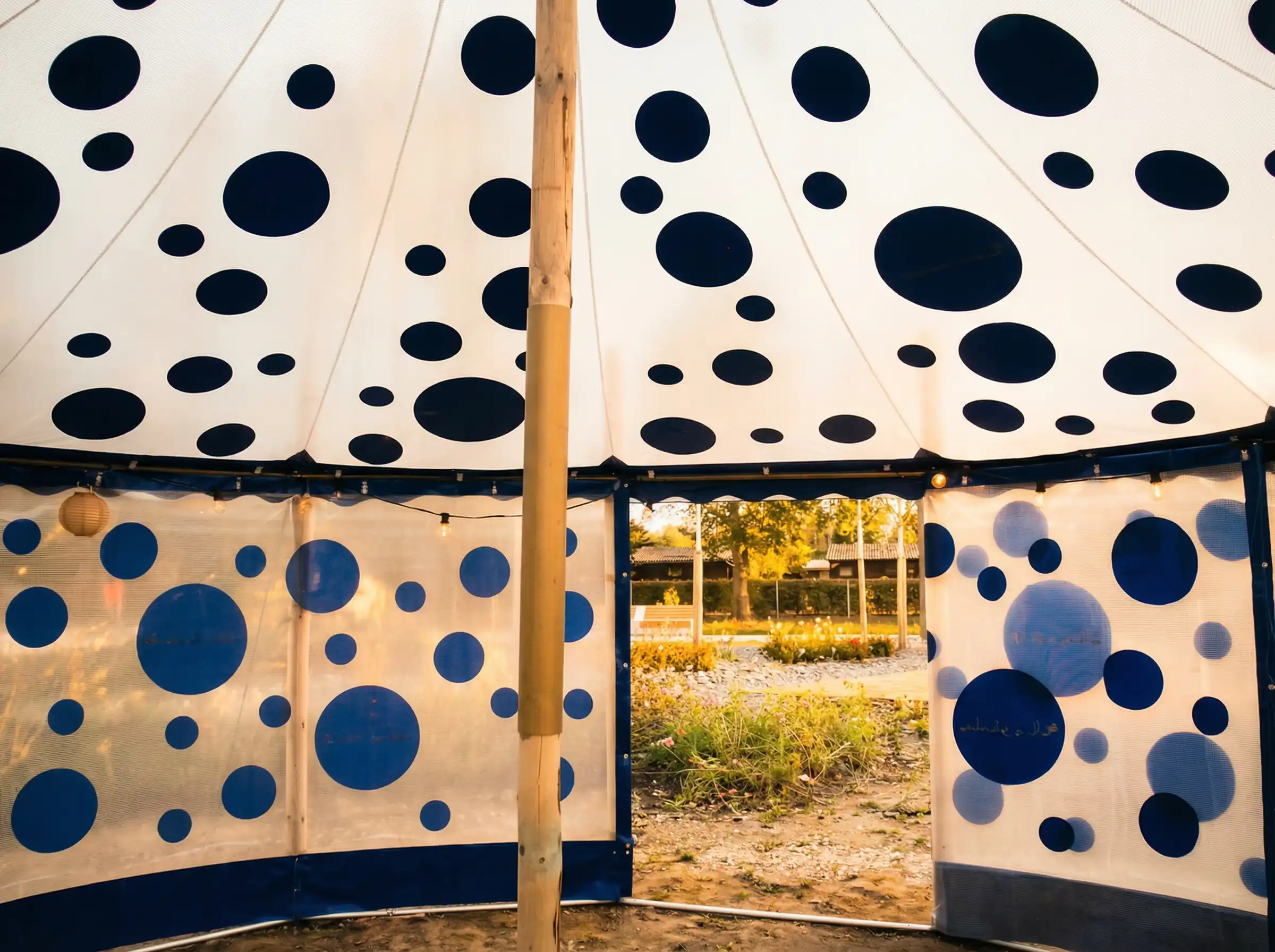 6m 12-Eck Zelt Sonderanfertigung Bundesgartenschau 4